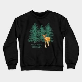 Great Smoky Mountains National Park Vintage Design Souvenir Crewneck Sweatshirt